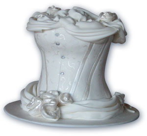 Corseted Wedding Cake, view 3
